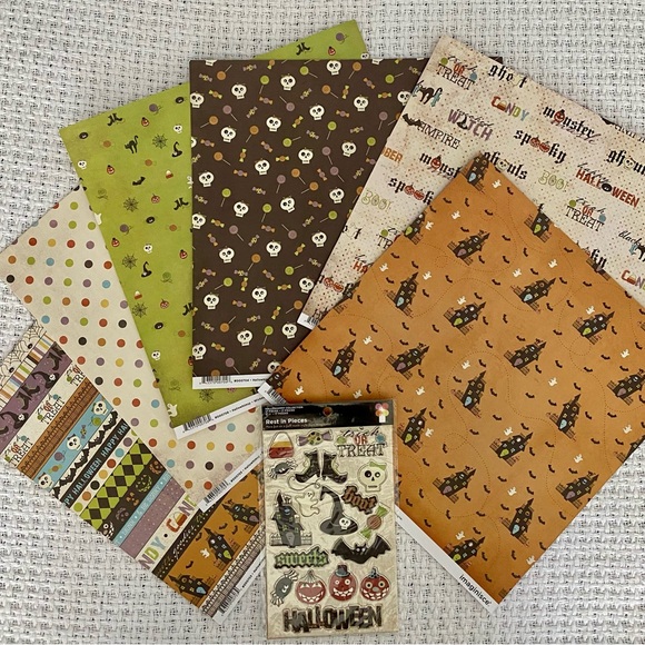 👻🎃 IMAGINISCE “HALLOWHIMSEY” SCRAPBOOKING BUNDLE. DISCONTINUED DESIGN! - Picture 12 of 12